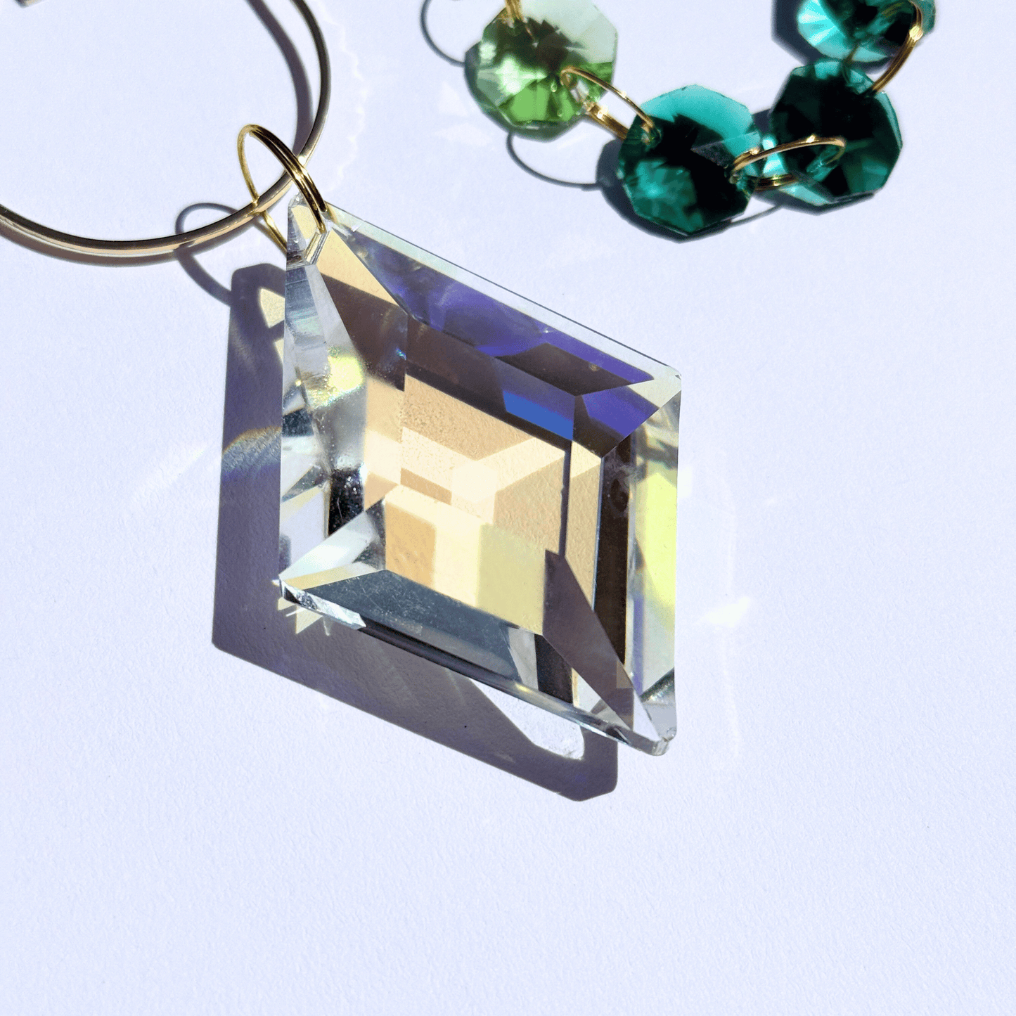 Collage Prism Suncatcher My Sparkling Emporium