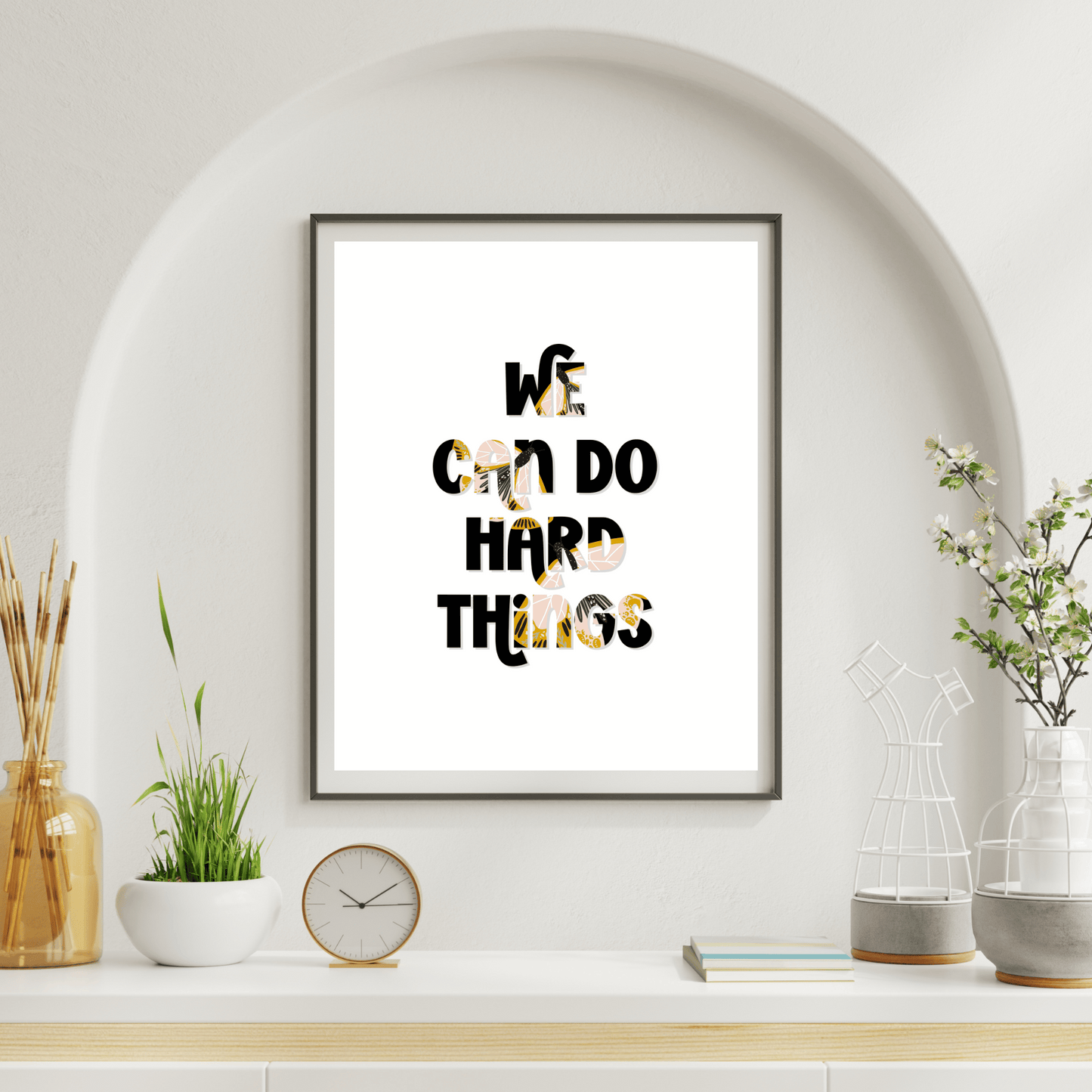 Hard Things Digital Poster My Sparkling Emporium