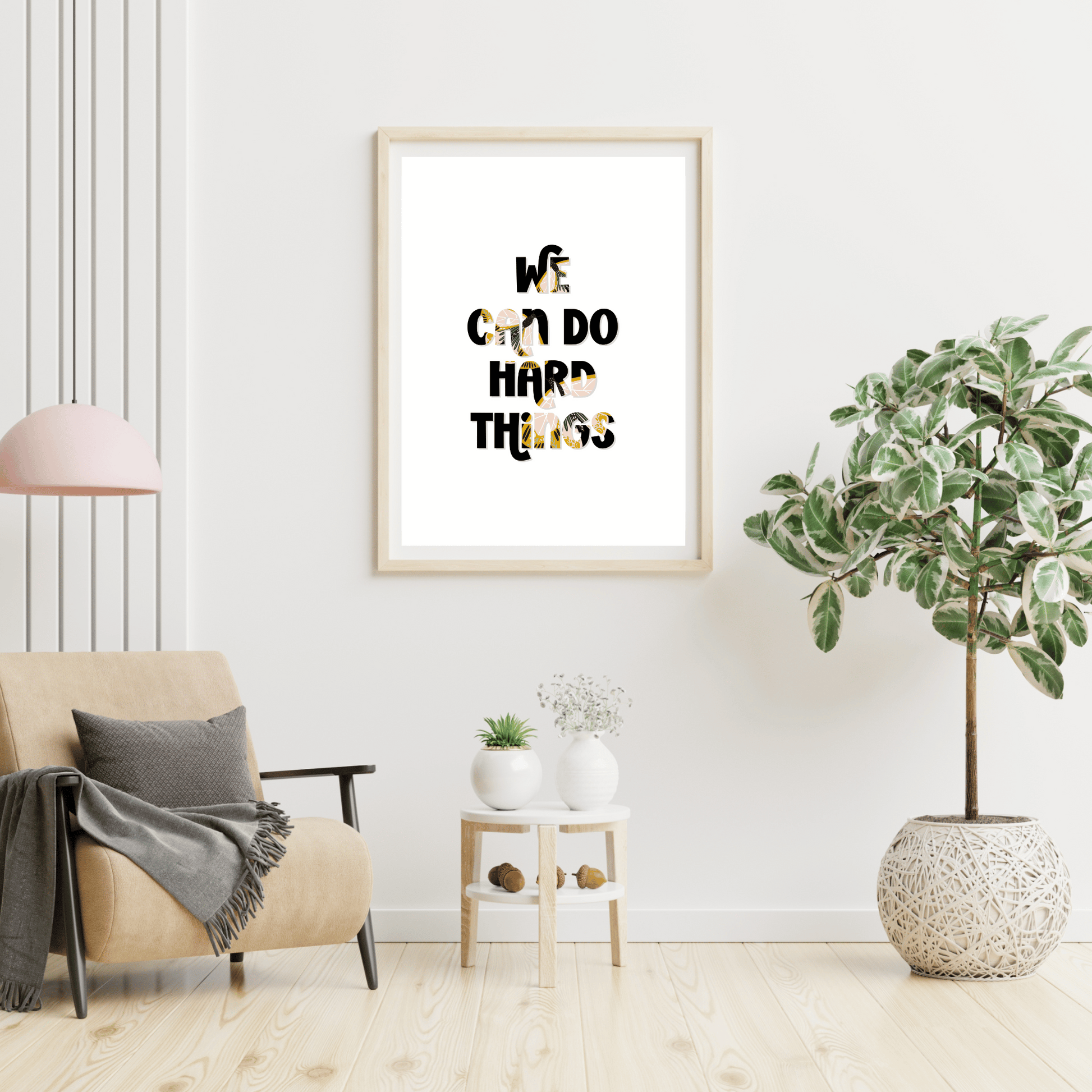 Hard Things Digital Poster My Sparkling Emporium