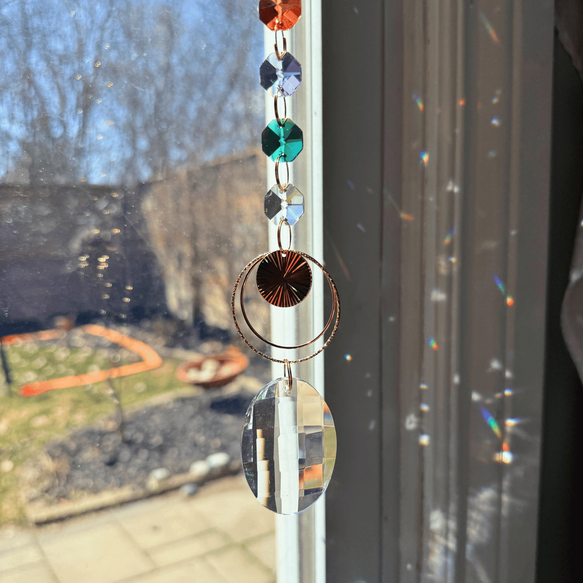 Medallion Prism Suncatcher My Sparkling Emporium