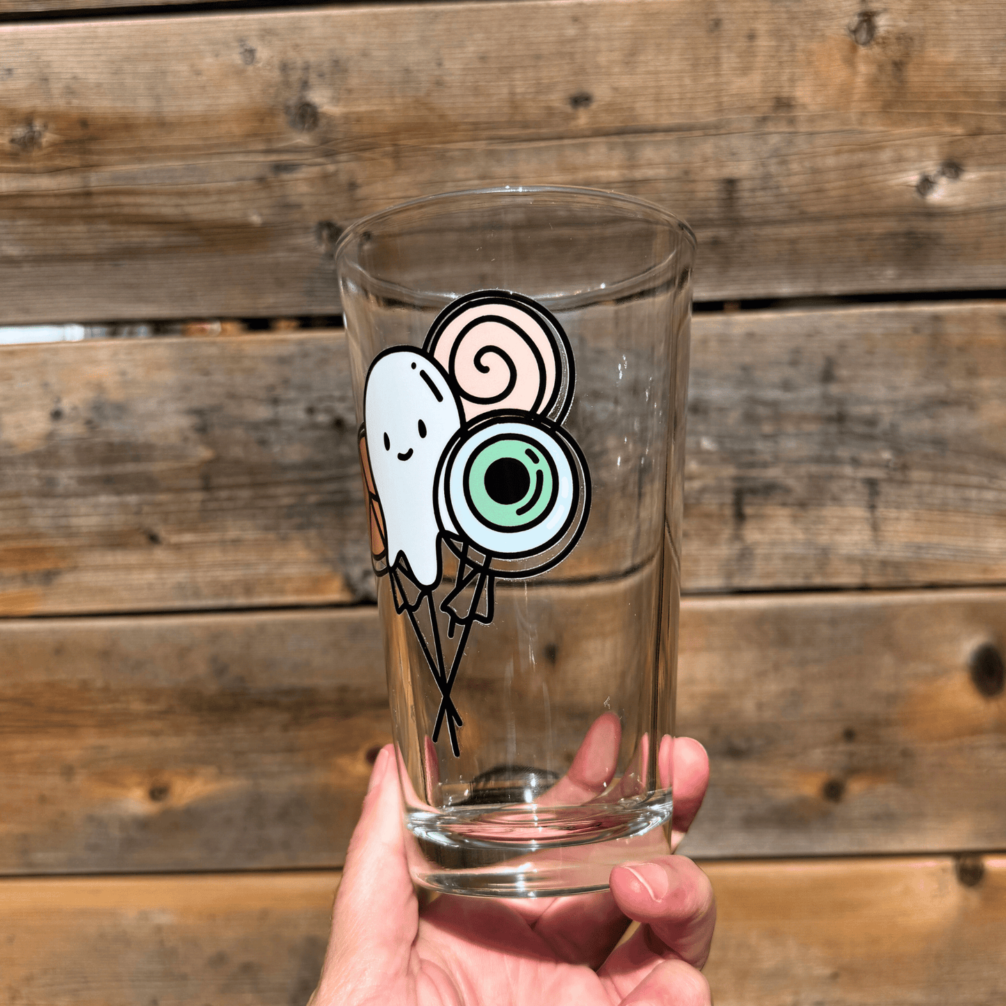 Monster Pop Pint Glass My Sparkling Emporium