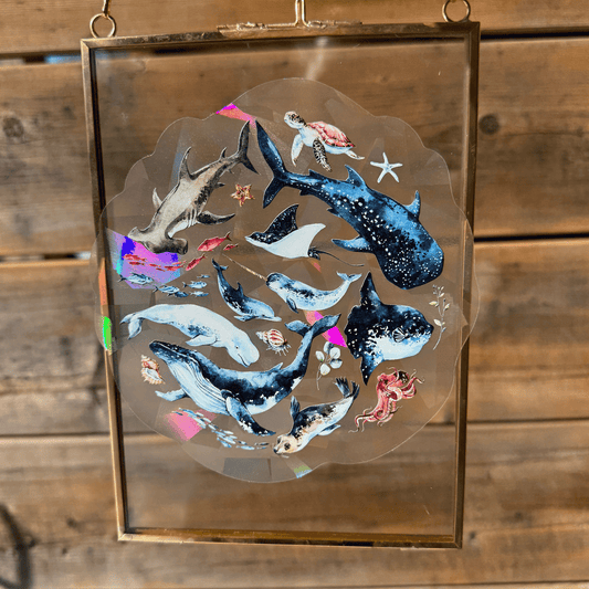 Deep Sea Suncatcher Sticker My Sparkling Emporium