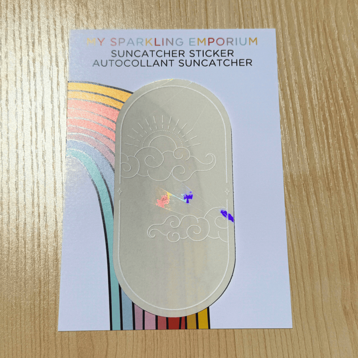 Sunrise Suncatcher Sticker My Sparkling Emporium