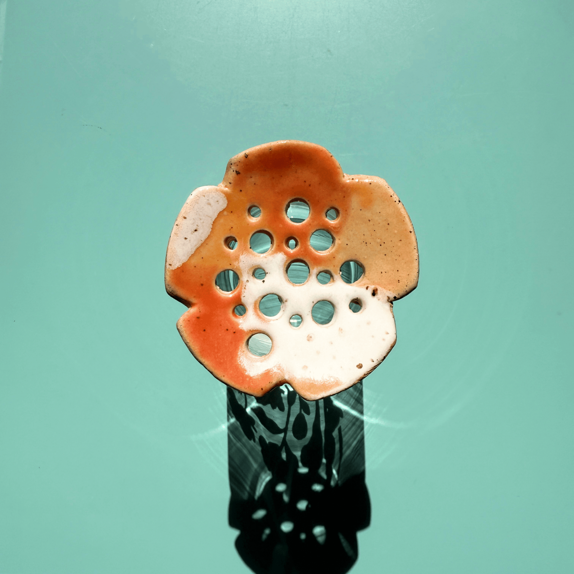 Flower Frog: Coast PotteryByMae