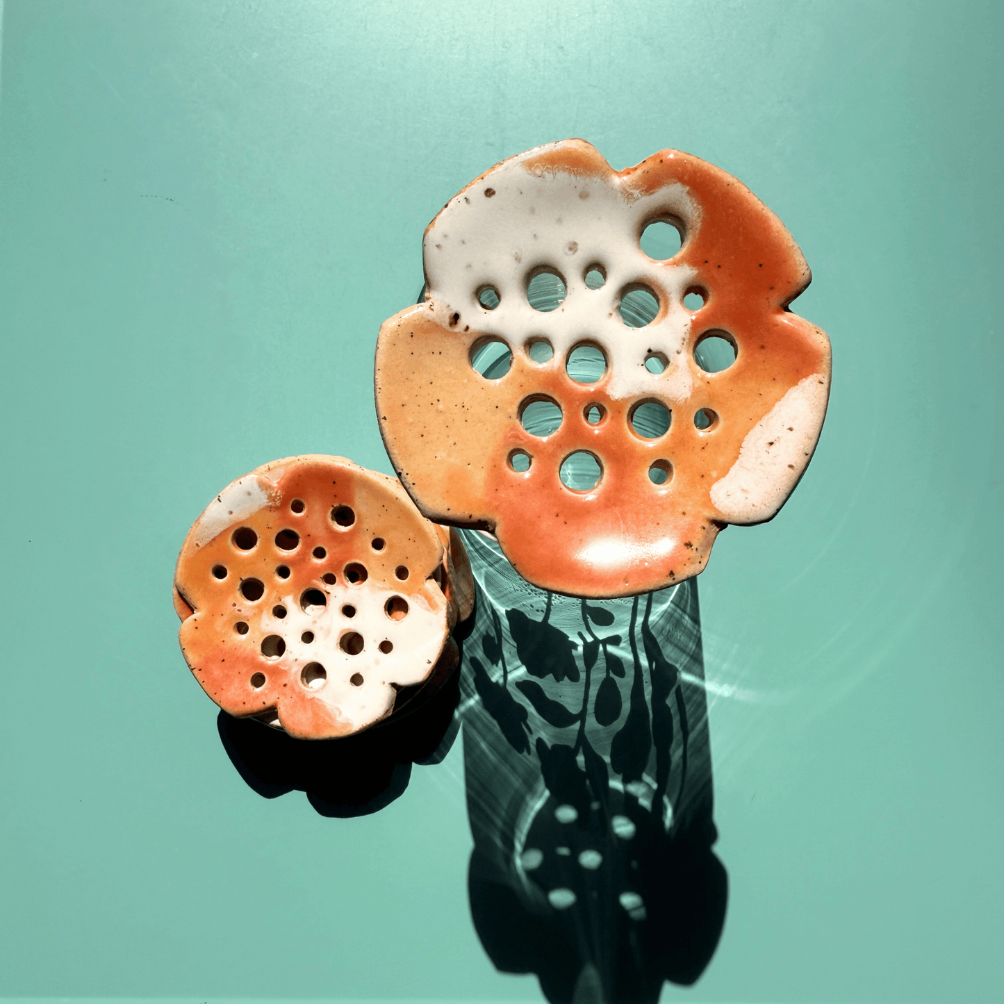 Flower Frog: Coast PotteryByMae