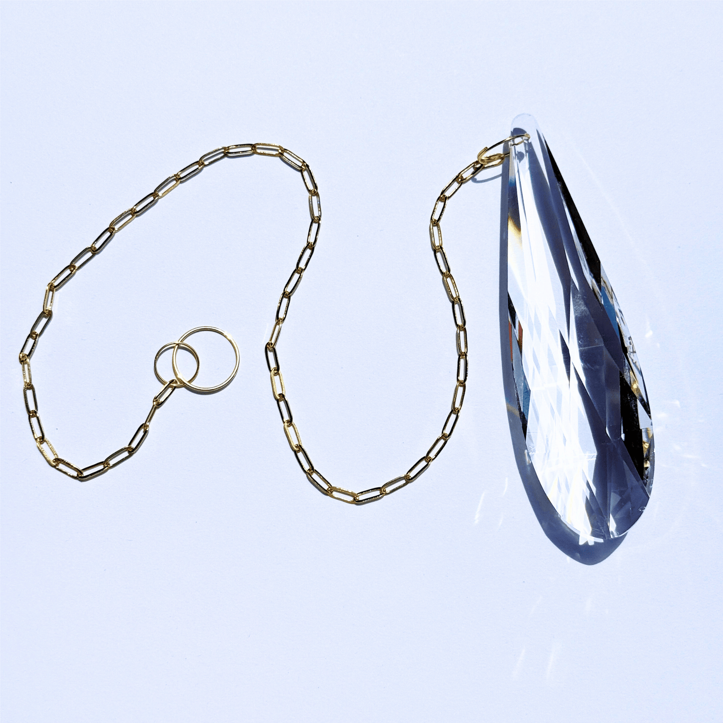 XXL Droplet Prism Suncatcher My Sparkling Emporium