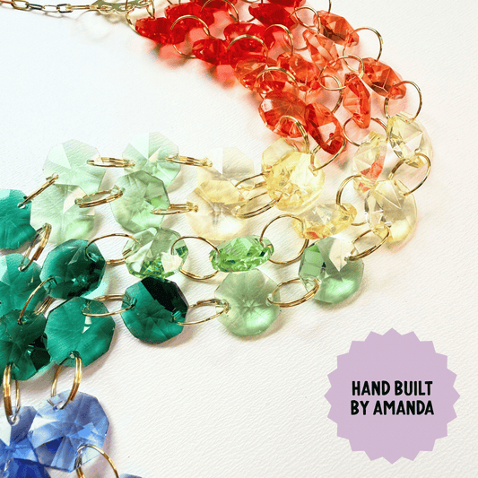 Rumi Waterfall Sparkle Suncatcher My Sparkling Emporium