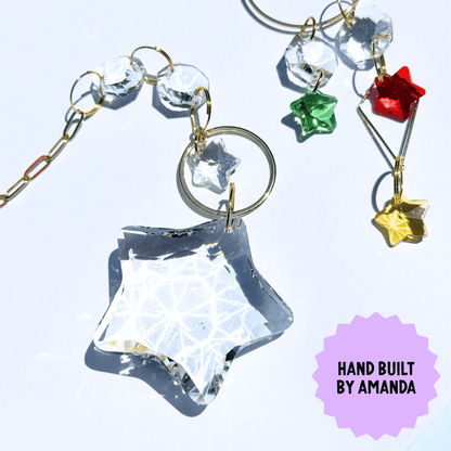 Falling Star Prism Suncatcher My Sparkling Emporium