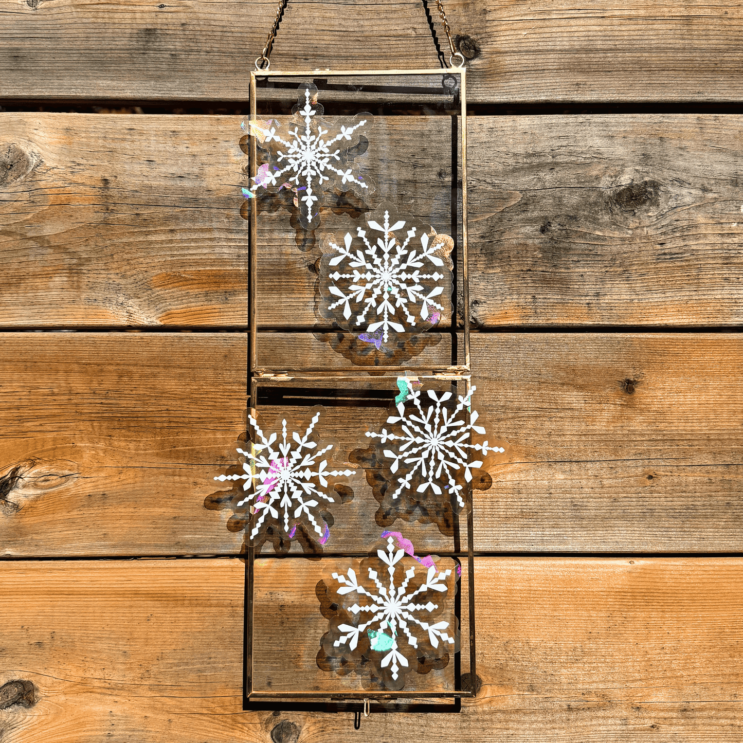 Snowflake Suncatcher Sticker Set My Sparkling Emporium