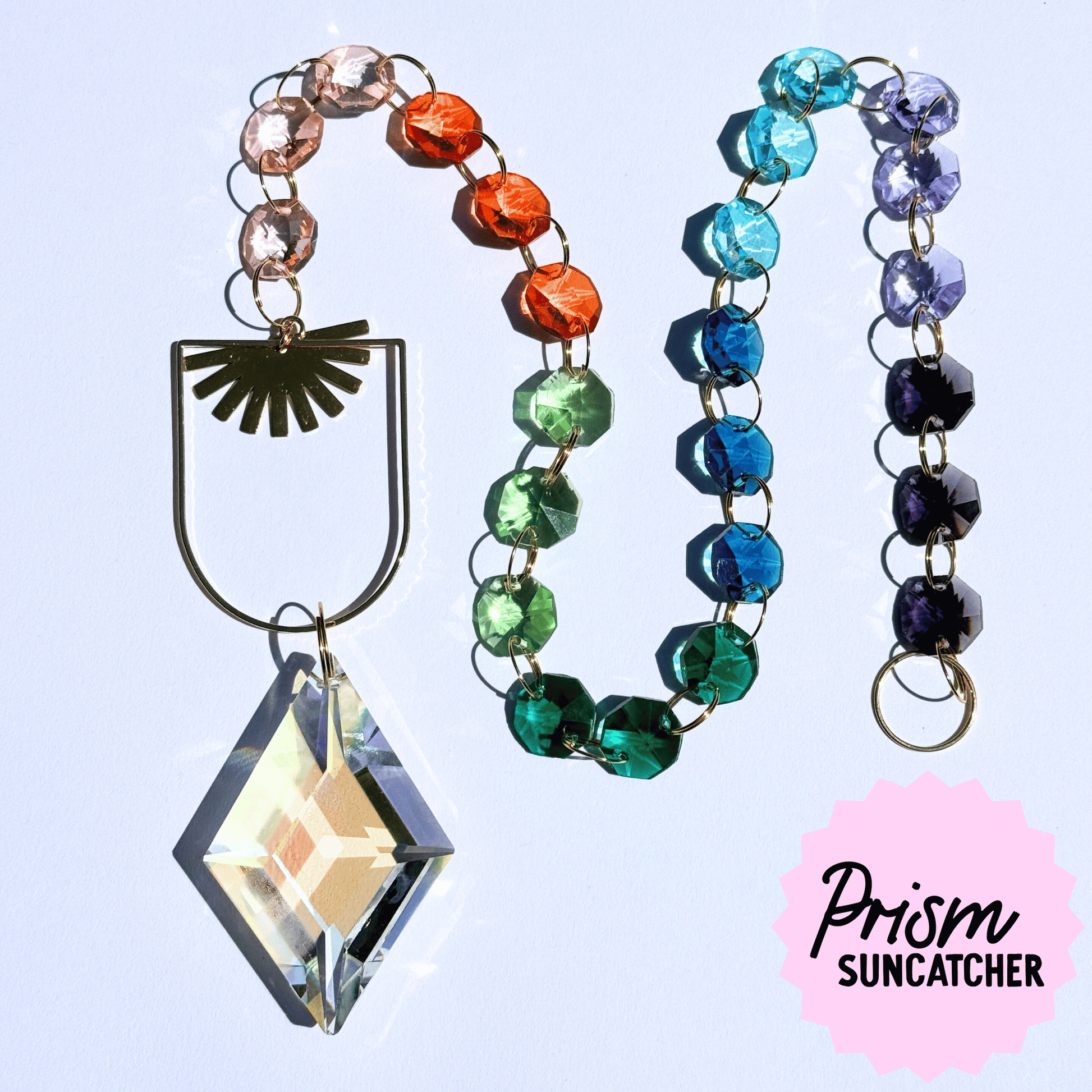 Collage Prism Suncatcher My Sparkling Emporium