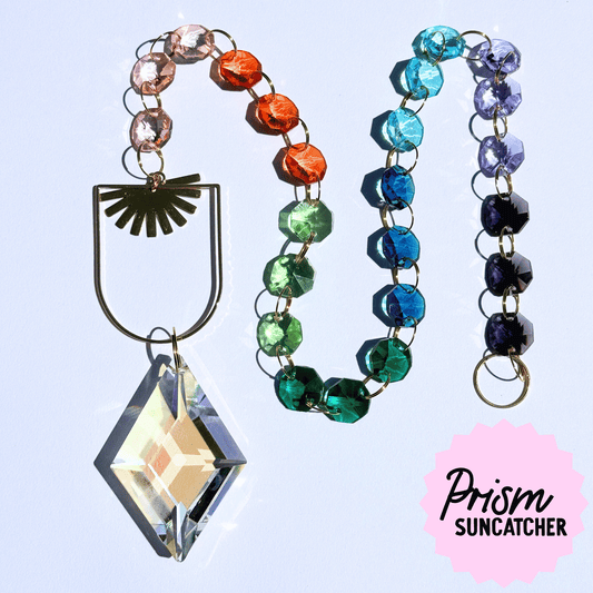 Collage Prism Suncatcher My Sparkling Emporium