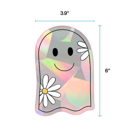 Ghostie Suncatcher Sticker My Sparkling Emporium