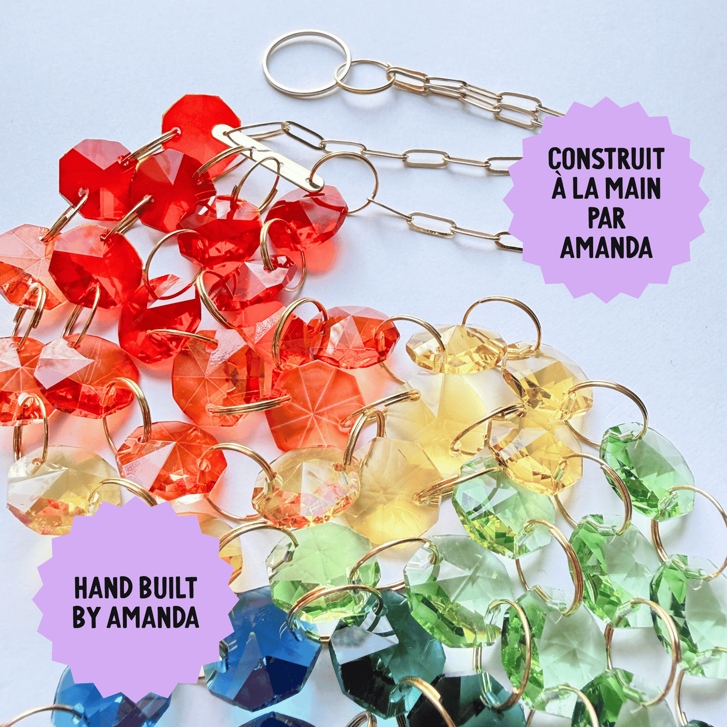 Rainbow Shower Prism Suncatcher My Sparkling Emporium