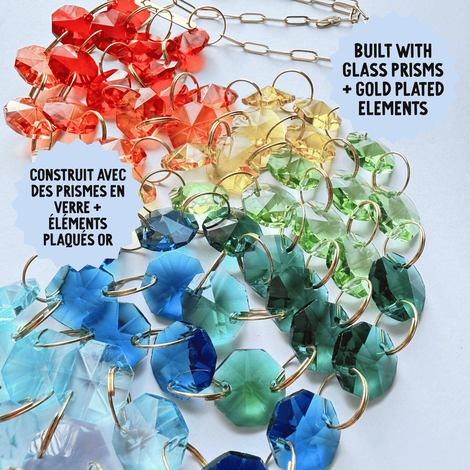 Rainbow Shower Prism Suncatcher My Sparkling Emporium