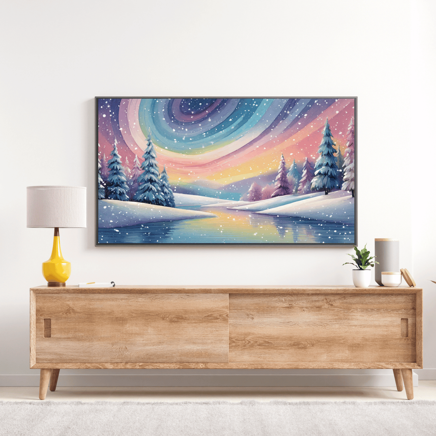 Digital Wallpaper: Winter Wonderland My Sparkling Emporium