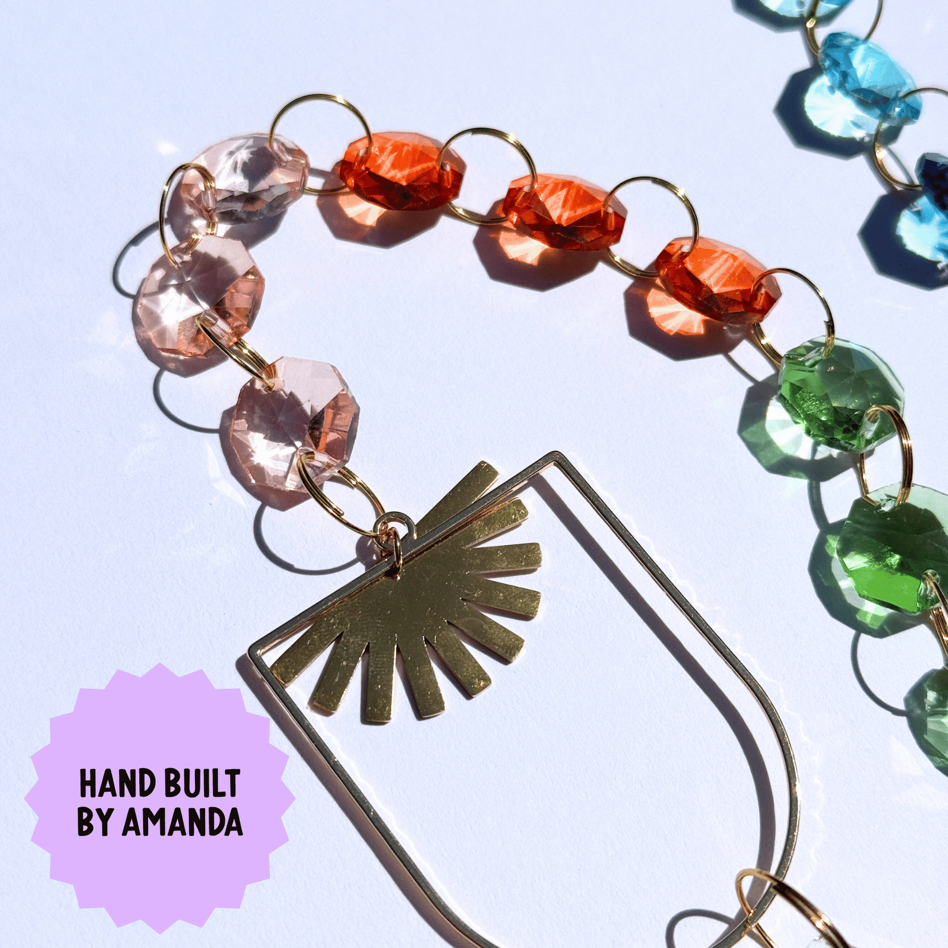 Collage Prism Suncatcher My Sparkling Emporium