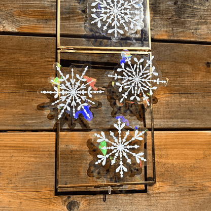 Snowflake Suncatcher Sticker Set My Sparkling Emporium