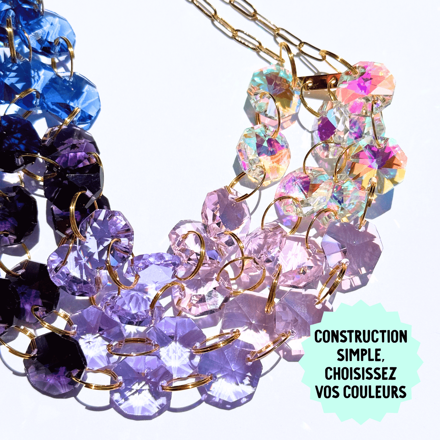 Waterfall Prism Suncatcher Kit