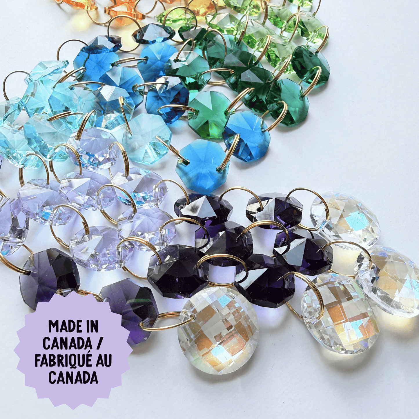 Rainbow Waterfall Prism Suncatcher Kit