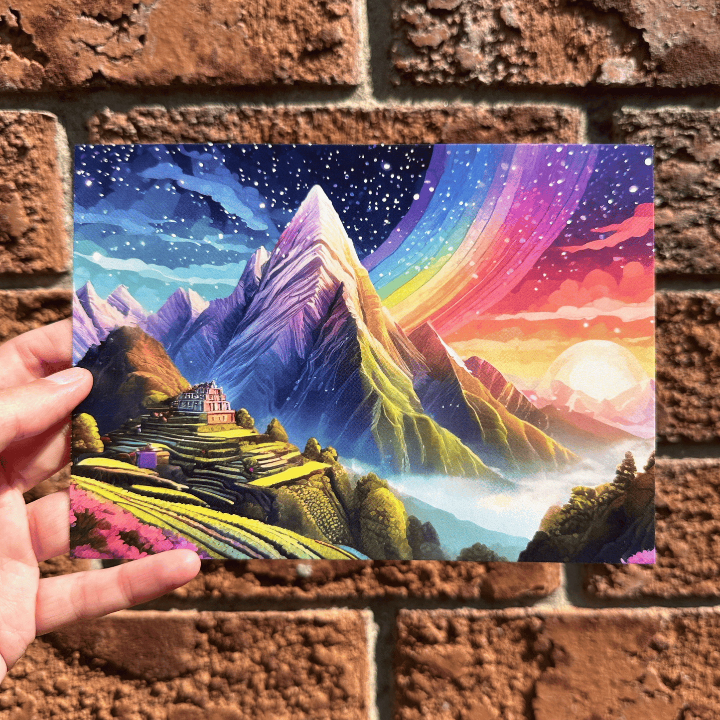 Andes Postcard Print My Sparkling Emporium