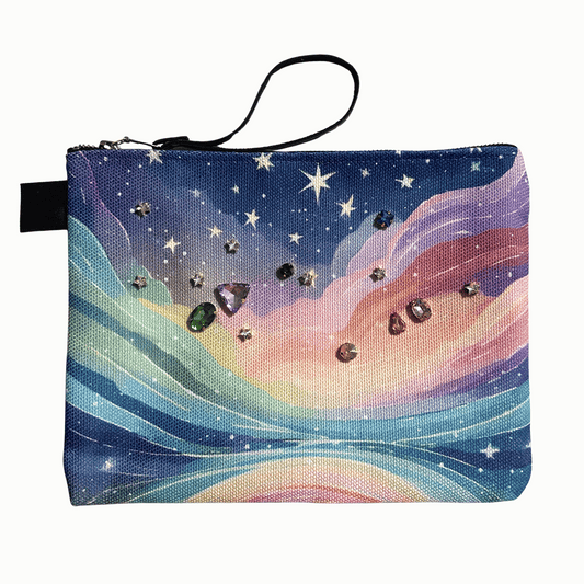 Aurora Sparkle Zip Pouch My Sparkling Emporium