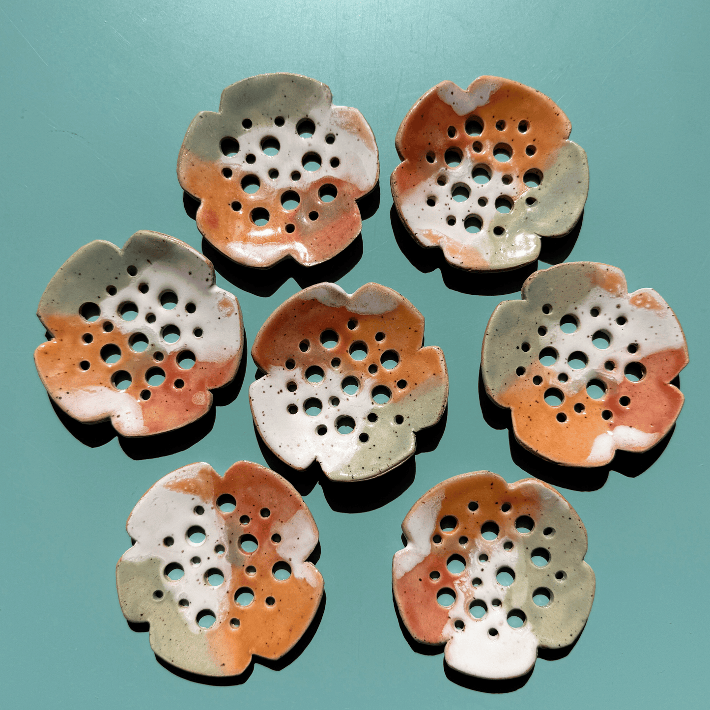Flower Frog: Coast PotteryByMae