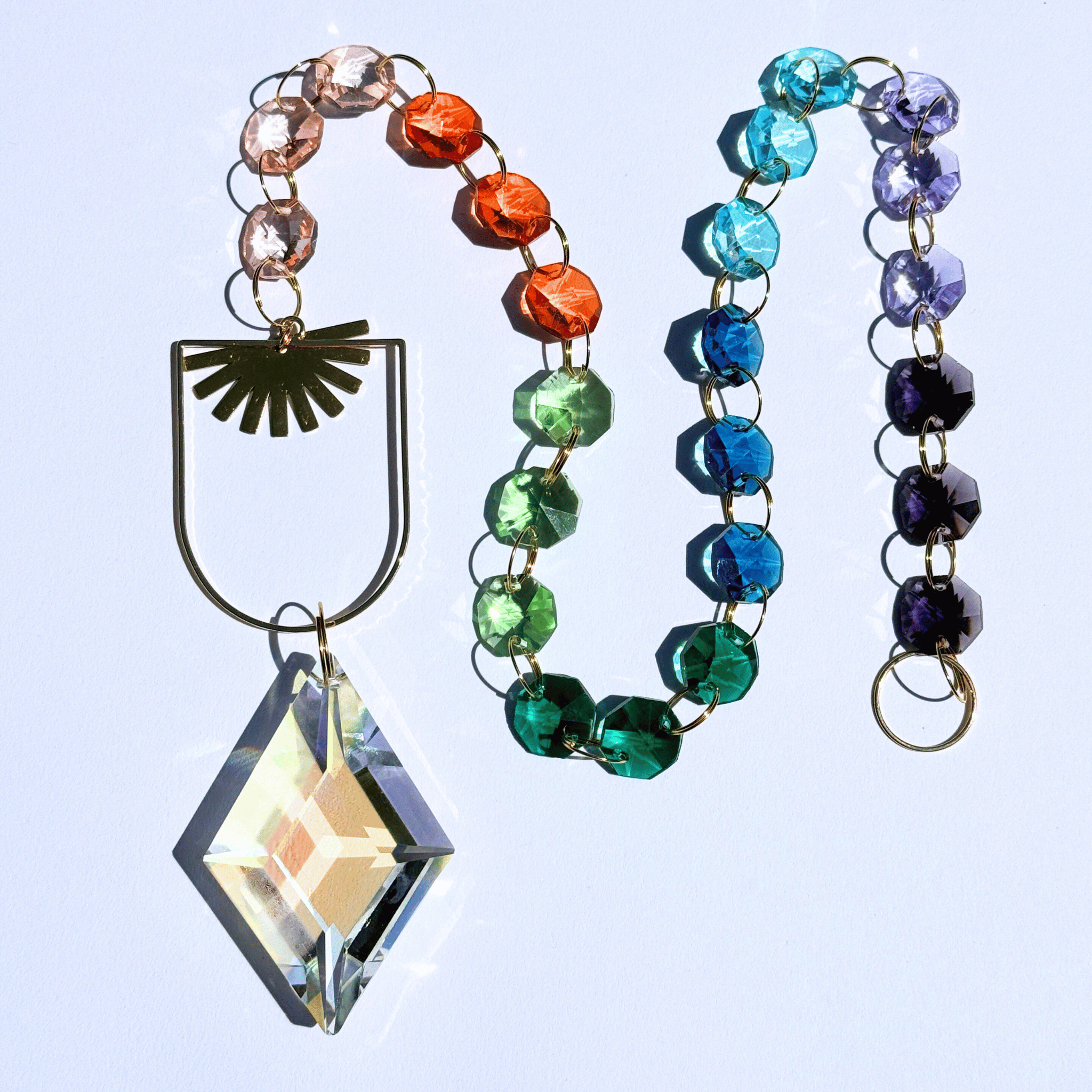 Collage Prism Suncatcher My Sparkling Emporium