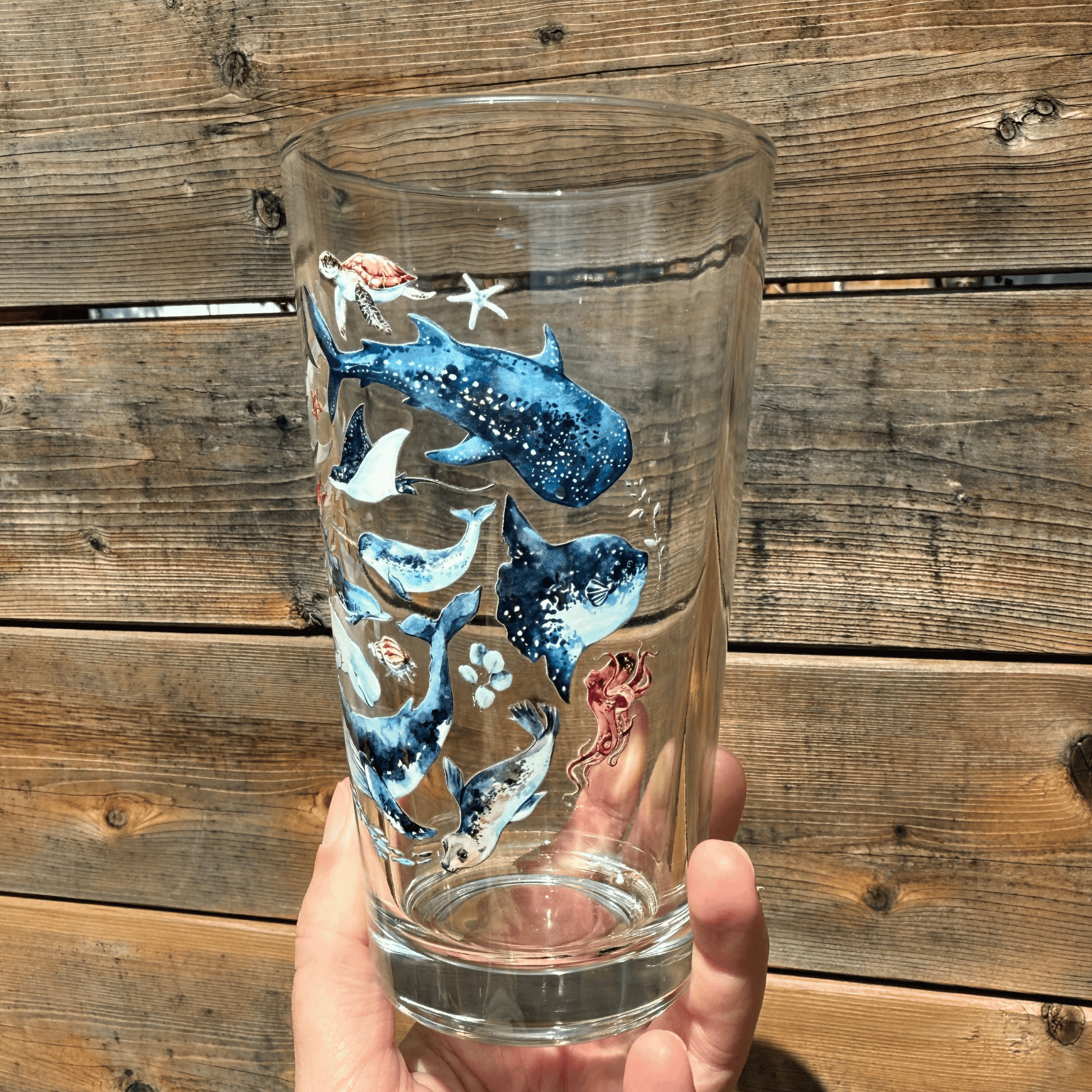 Deep Sea Pint Glass My Sparkling Emporium