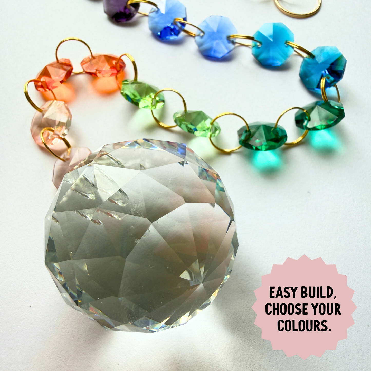 Disco Prism Suncatcher Kit My Sparkling Emporium