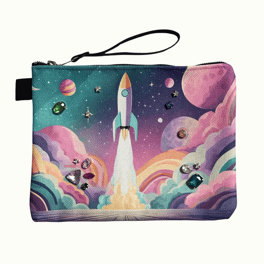 Dreamer Sparkle Zip Pouch My Sparkling Emporium