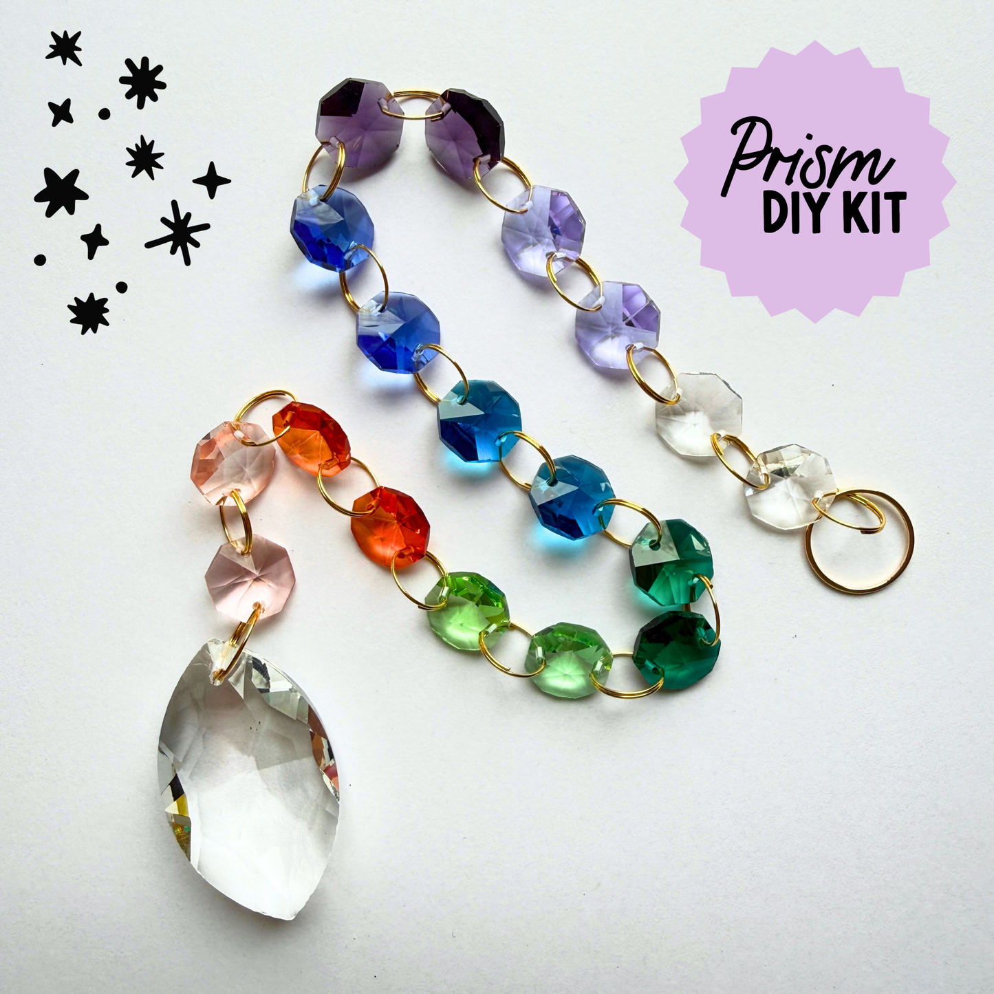 Ellipse Prism Suncatcher Kit My Sparkling Emporium