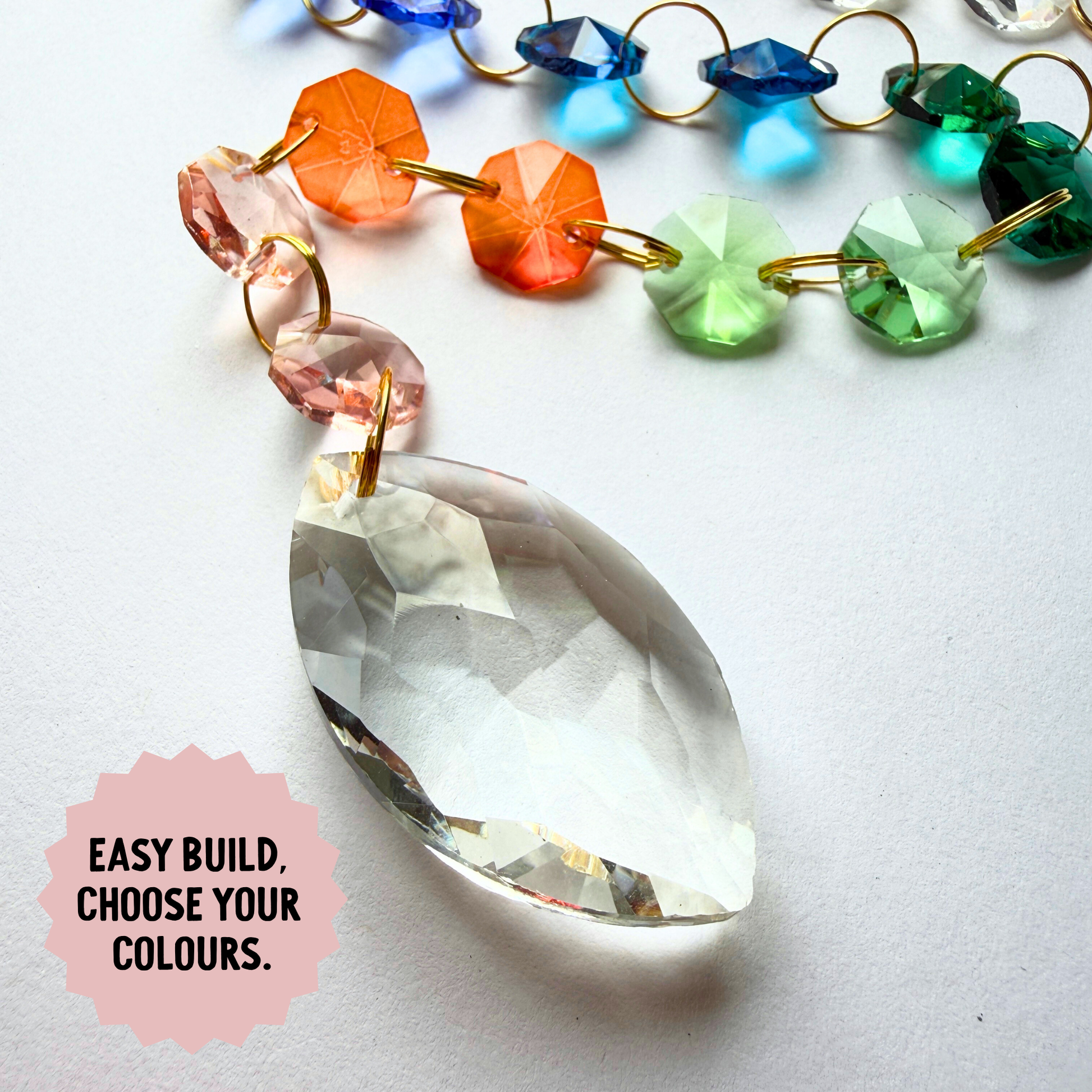 Ellipse Prism Suncatcher Kit My Sparkling Emporium