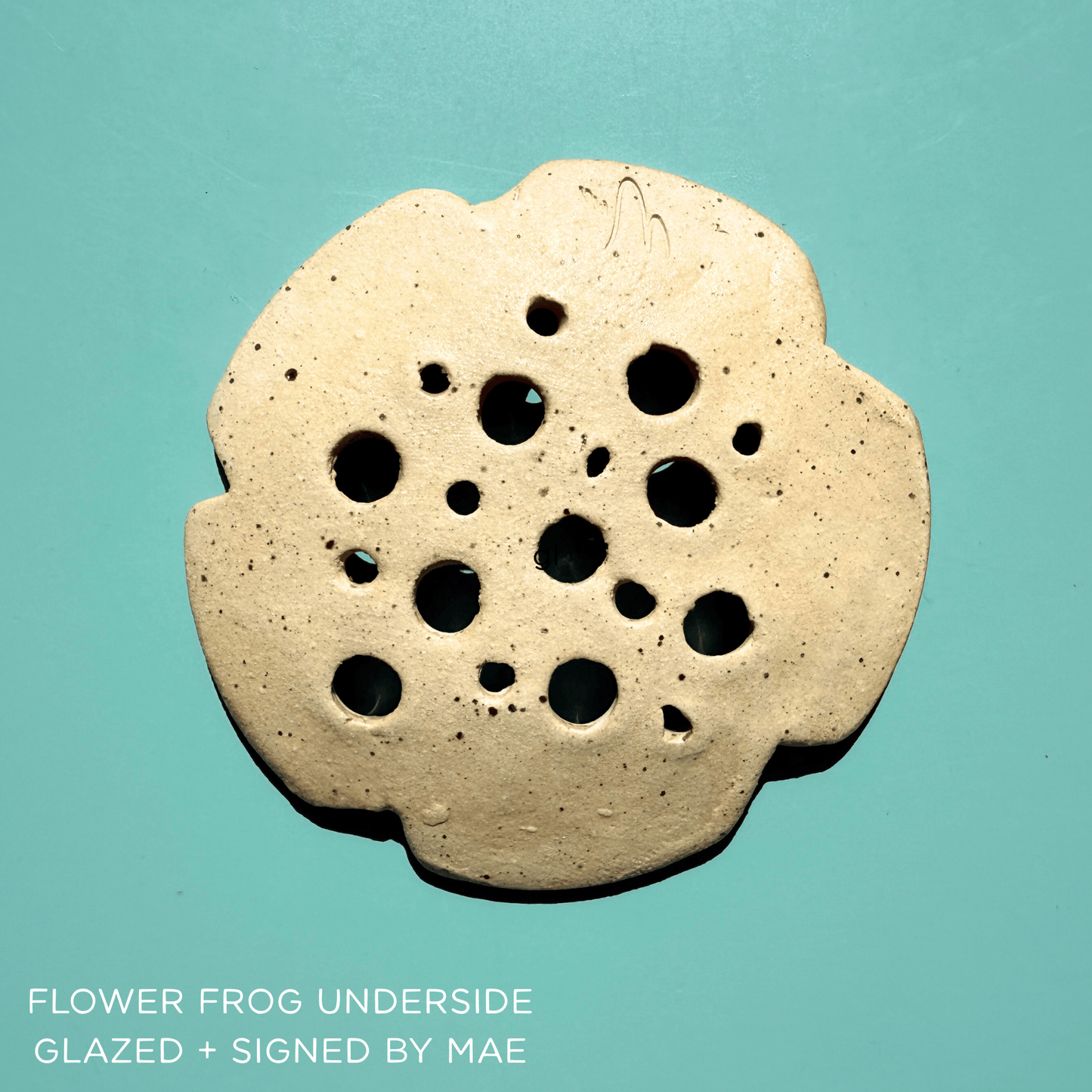 Flower Frog: Coast PotteryByMae