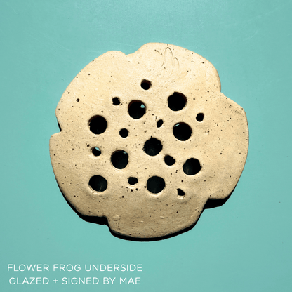Flower Frog: Coast PotteryByMae