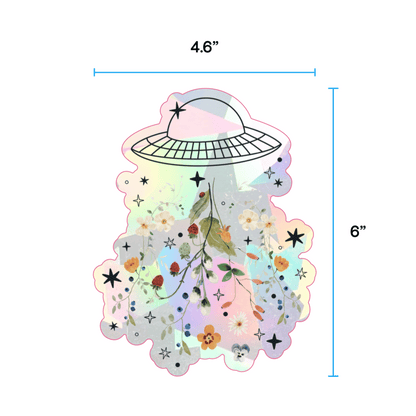 Flower Shower Suncatcher Sticker