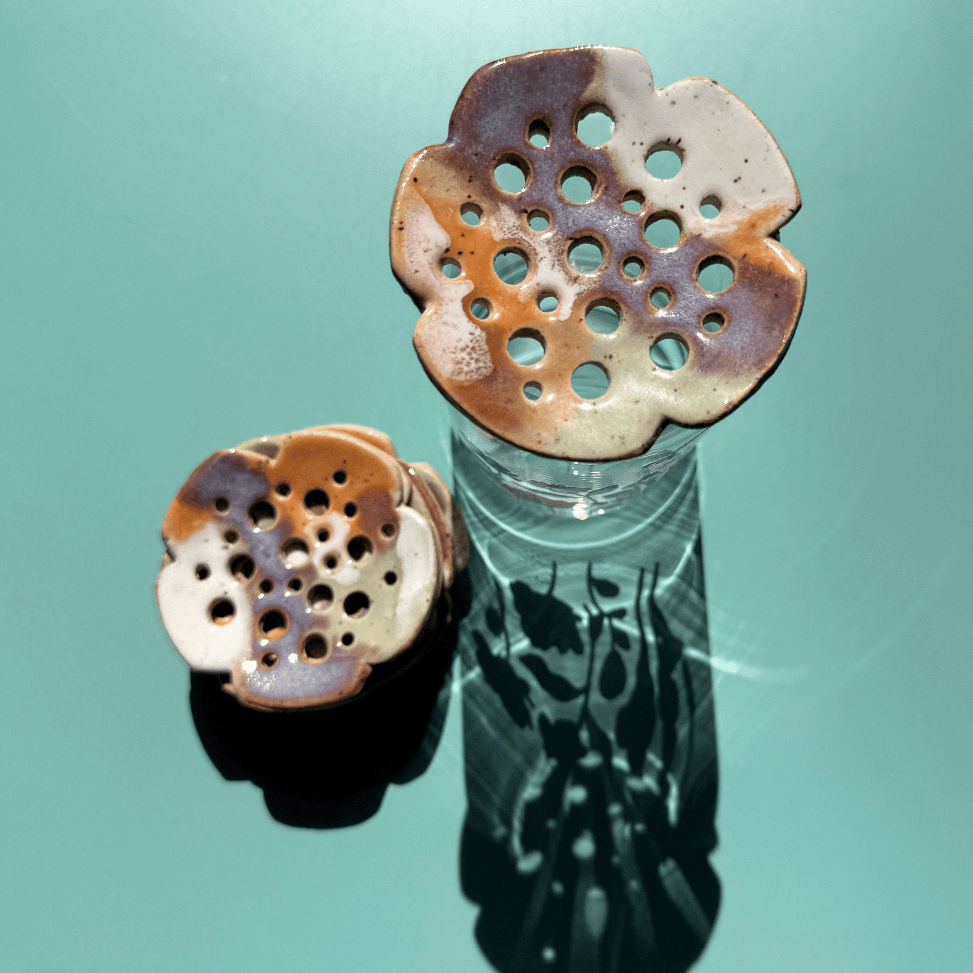 Flower Frog: Coast PotteryByMae