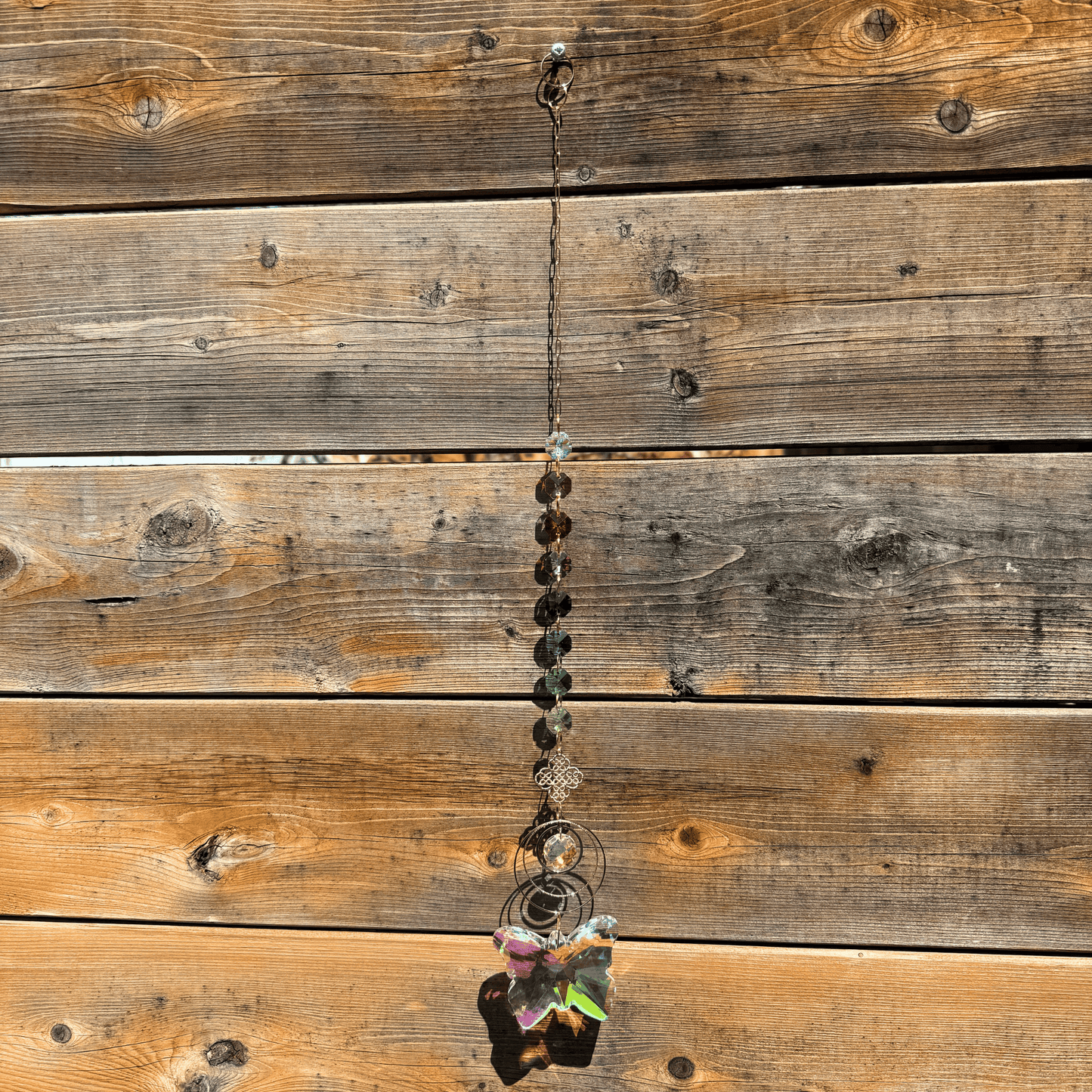 Garden Butterfly Prism Suncatcher My Sparkling Emporium