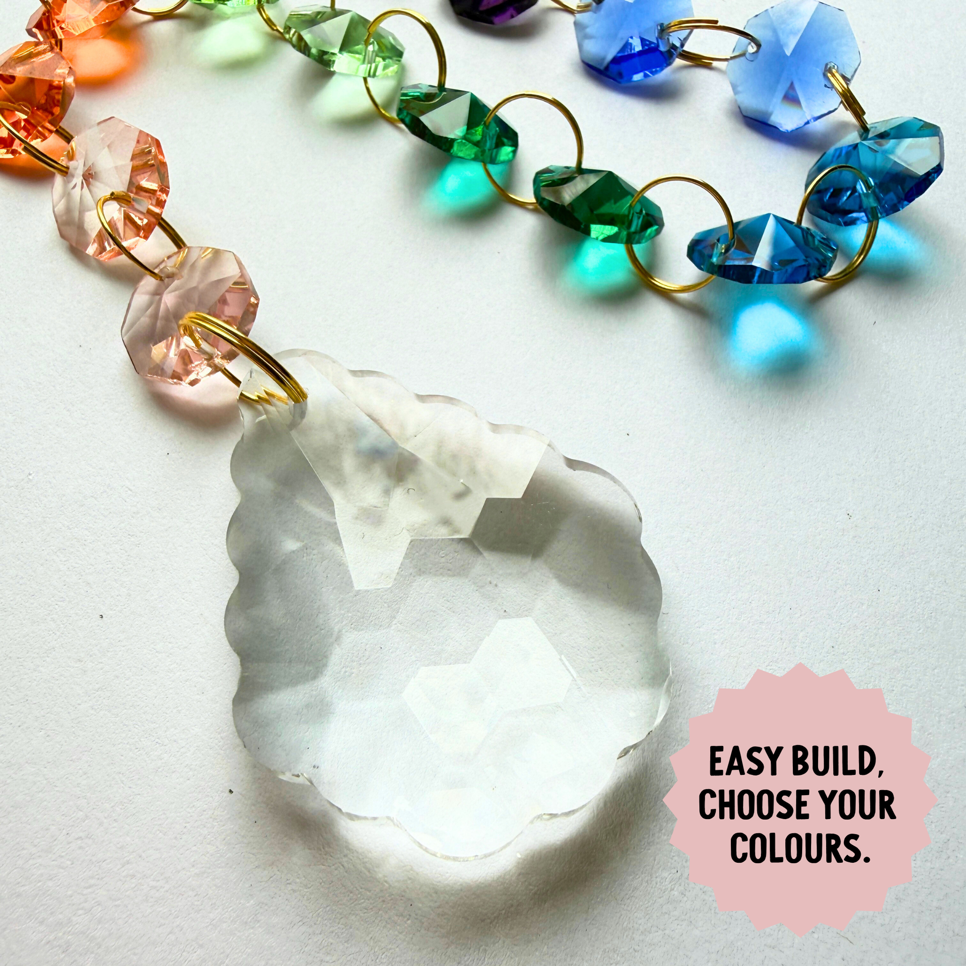 Honeycomb Prism Suncatcher Kit My Sparkling Emporium