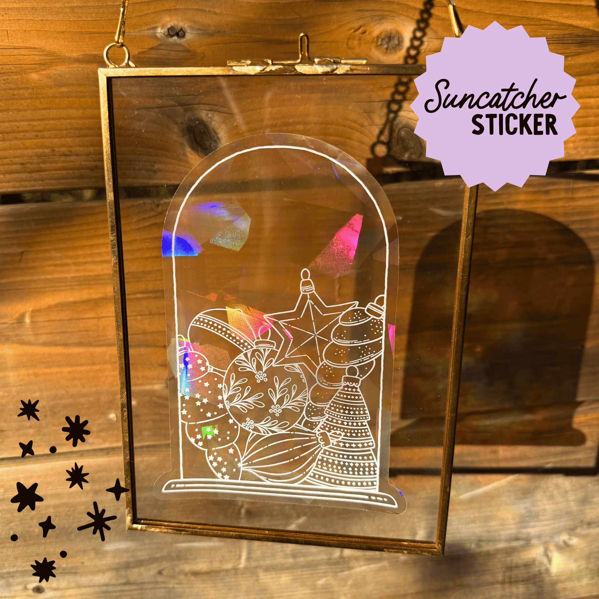 Keepsakes Suncatcher Sticker My Sparkling Emporium
