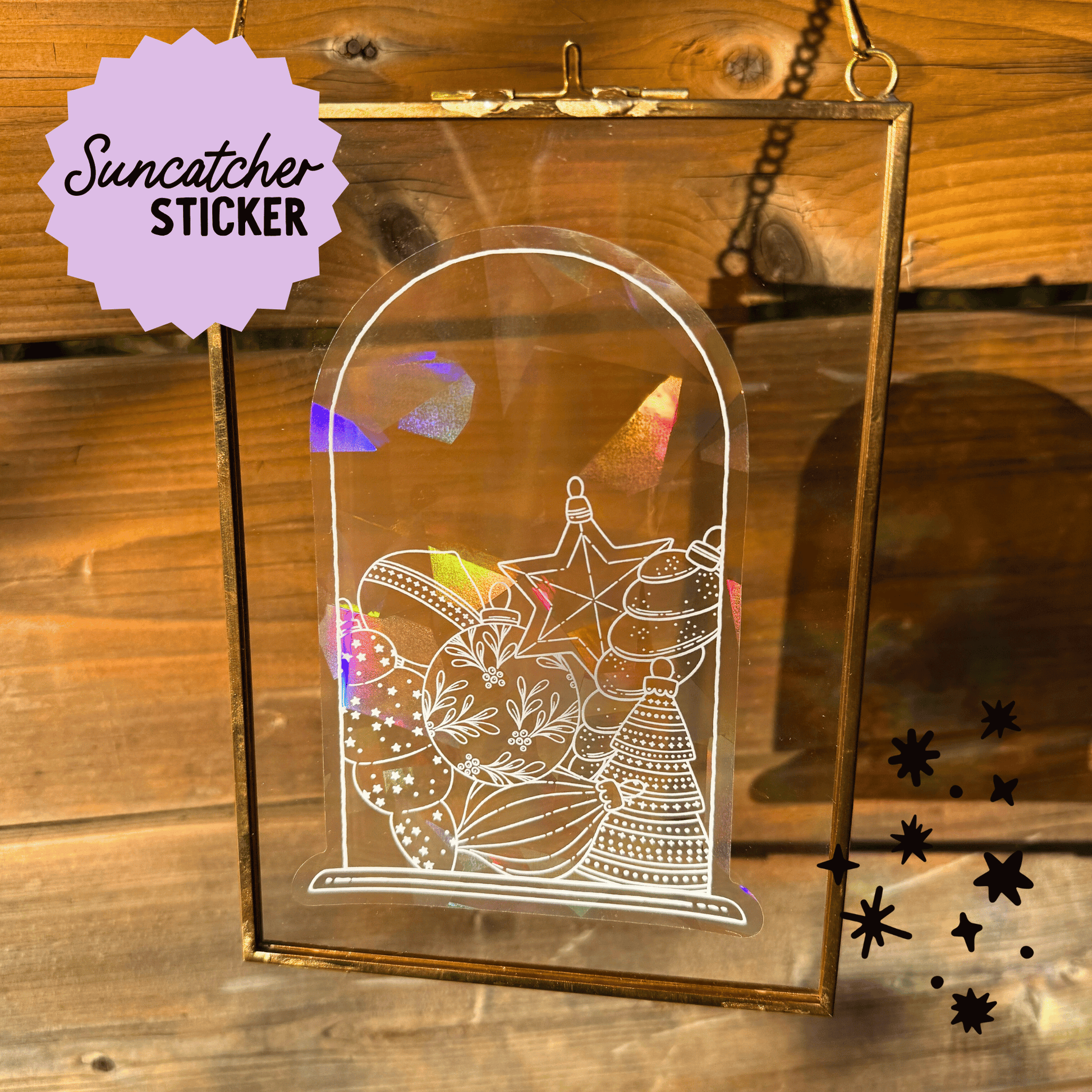 Keepsakes Suncatcher Sticker My Sparkling Emporium