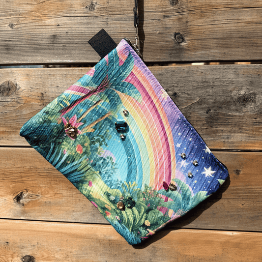 Lush Rainbow Sparkle Zip Pouch My Sparkling Emporium