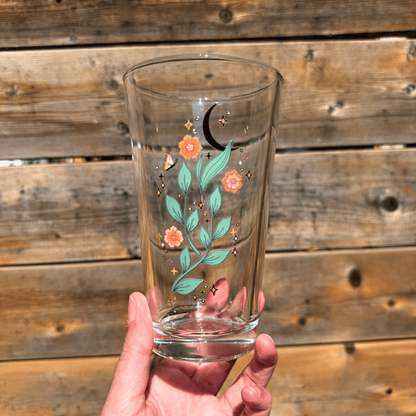 Midnight Garden Pint Glass My Sparkling Emporium
