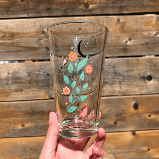 Midnight Garden Pint Glass My Sparkling Emporium