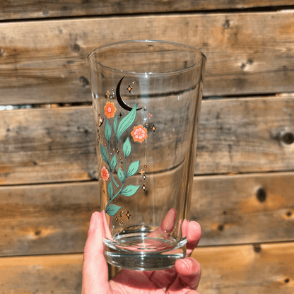 Midnight Garden Pint Glass My Sparkling Emporium