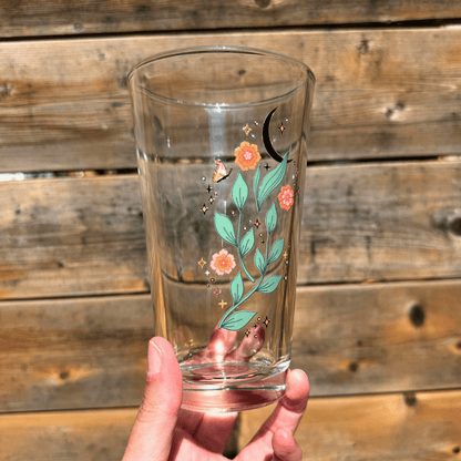 Midnight Garden Pint Glass My Sparkling Emporium
