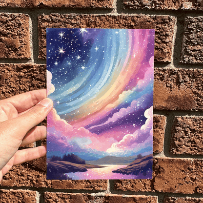 Moonbows Postcard Print My Sparkling Emporium