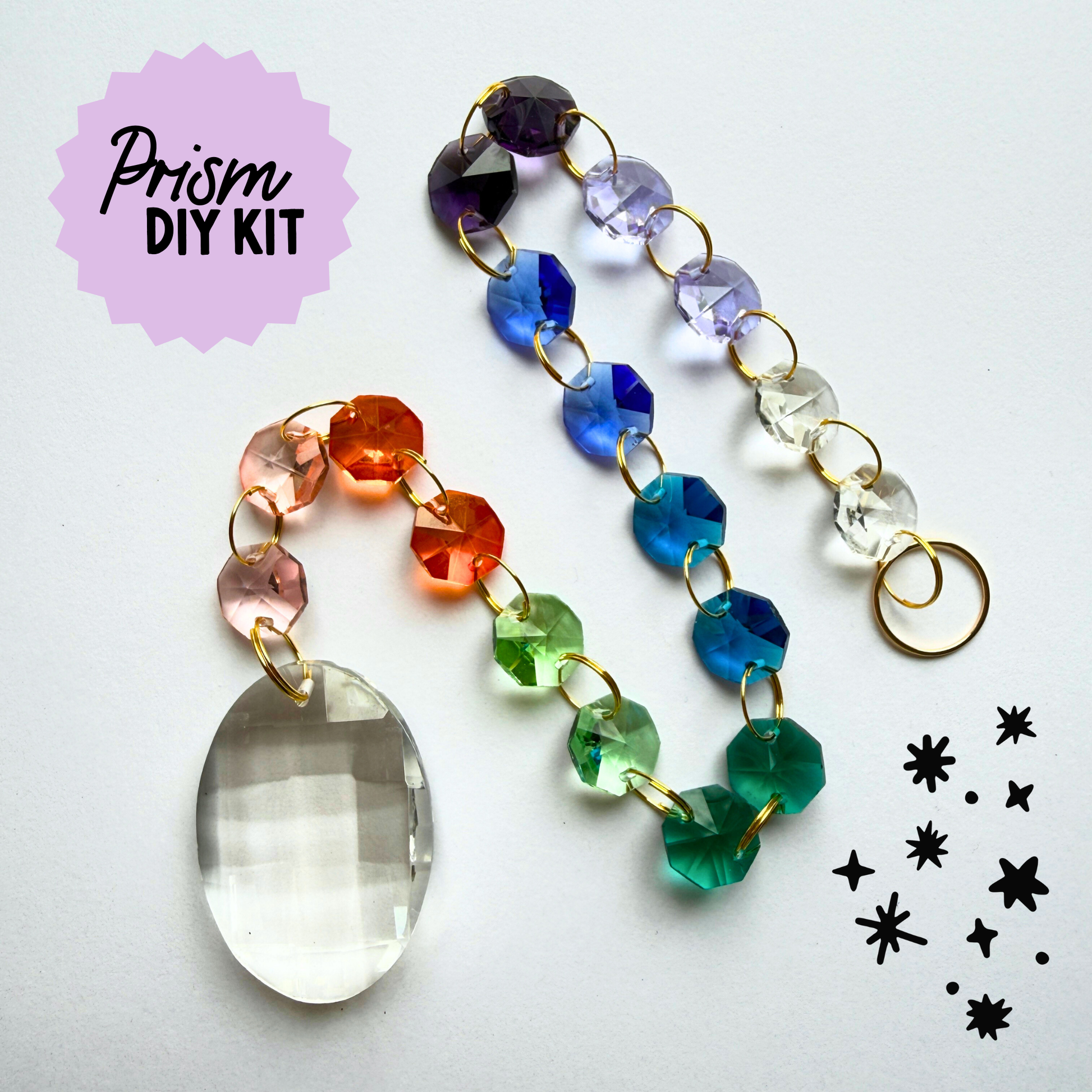 Mosaic Prism Suncatcher Kit My Sparkling Emporium