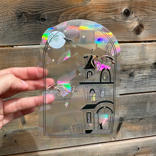 Magic Manor Suncatcher Sticker My Sparkling Emporium