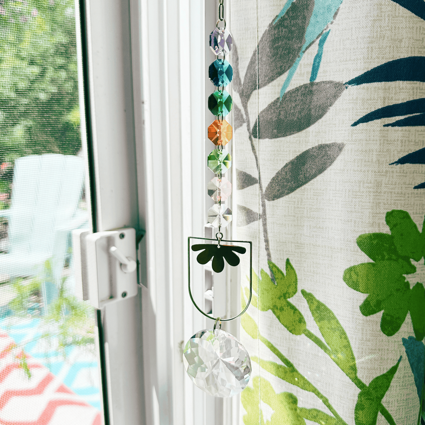 Poppy Prism Suncatcher My Sparkling Emporium