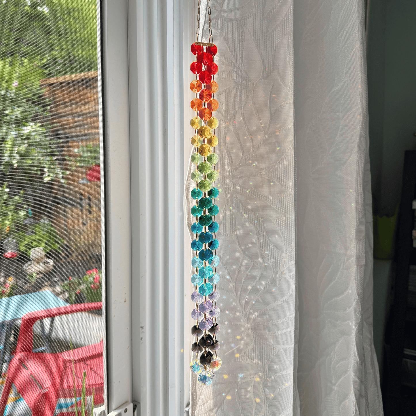 Rainbow Shower Prism Suncatcher My Sparkling Emporium